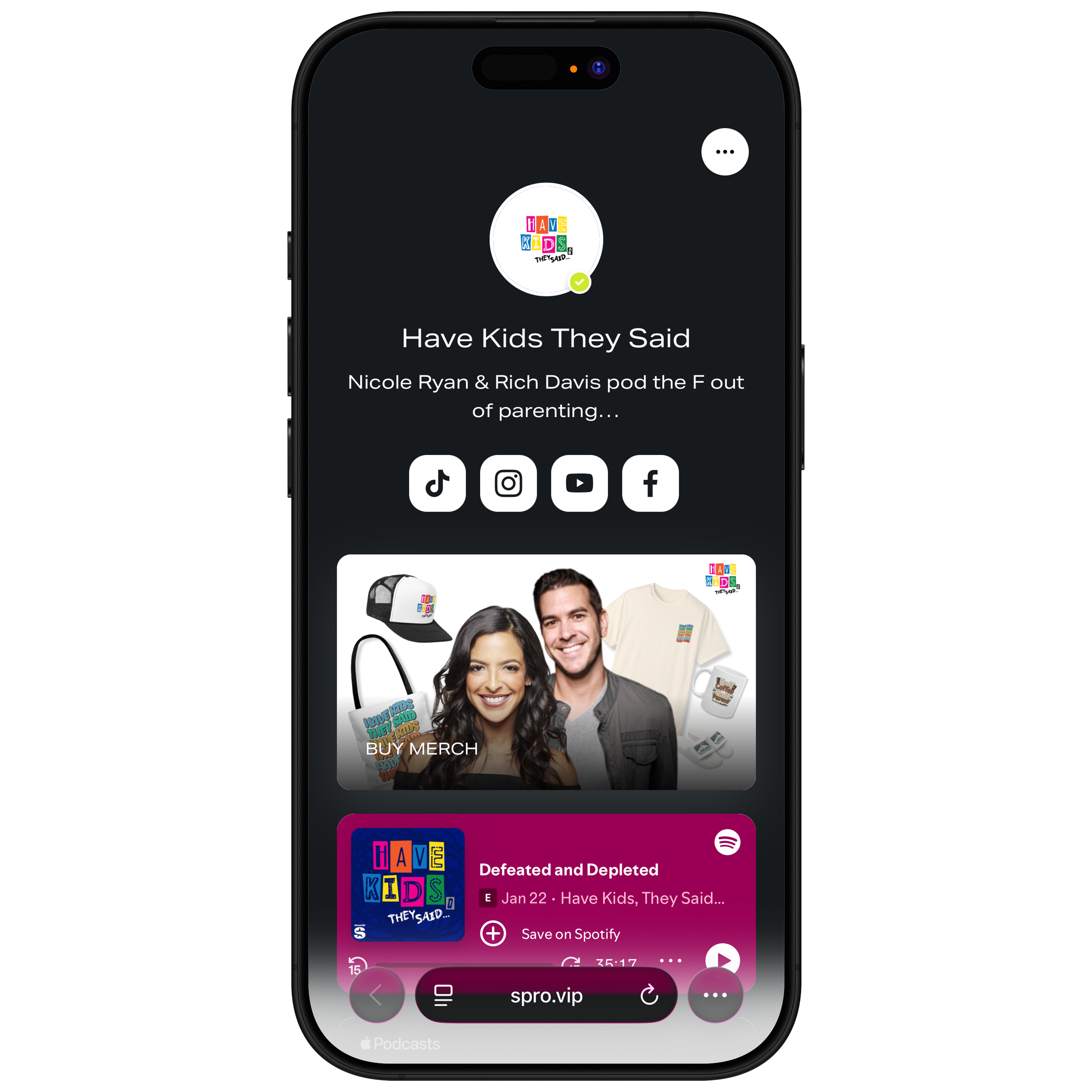 Sprouter creator platform mockup showing audience growth tools