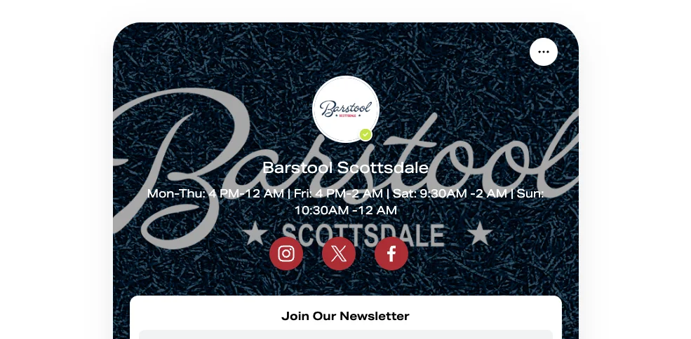Barstool Scottsdale profile preview